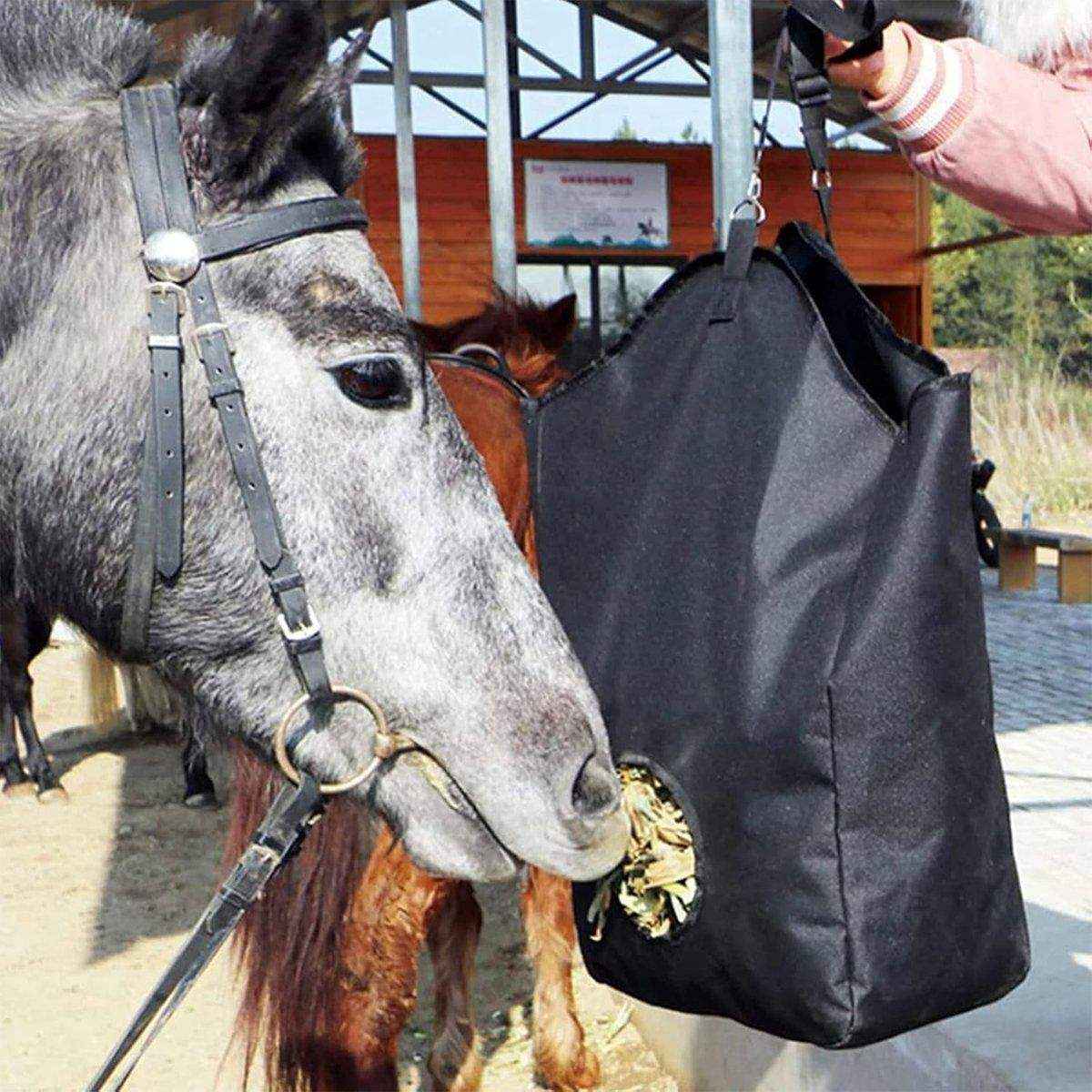 Hole-fed Horse Bag Out Slow Feeding Horse Hay Bag Wild Riding Grass Bag Horse Hay Bag Horse House Big Bag - Image 4