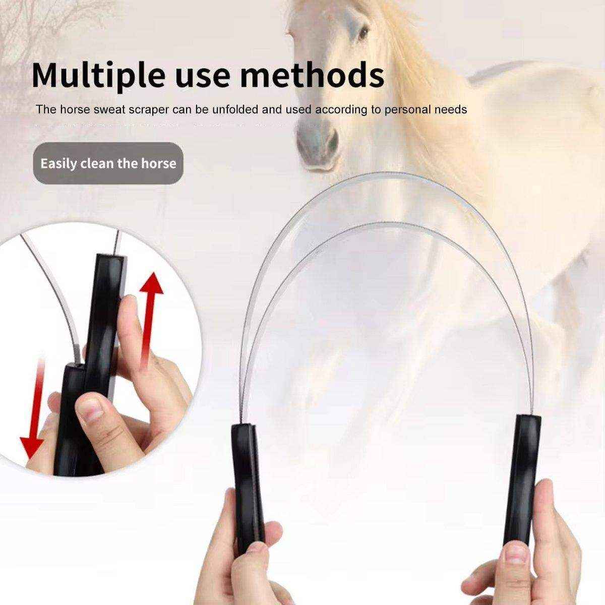 Effective Horse Shedding Blade for Grooming Loose Hair & Dirt Removal - Image 7