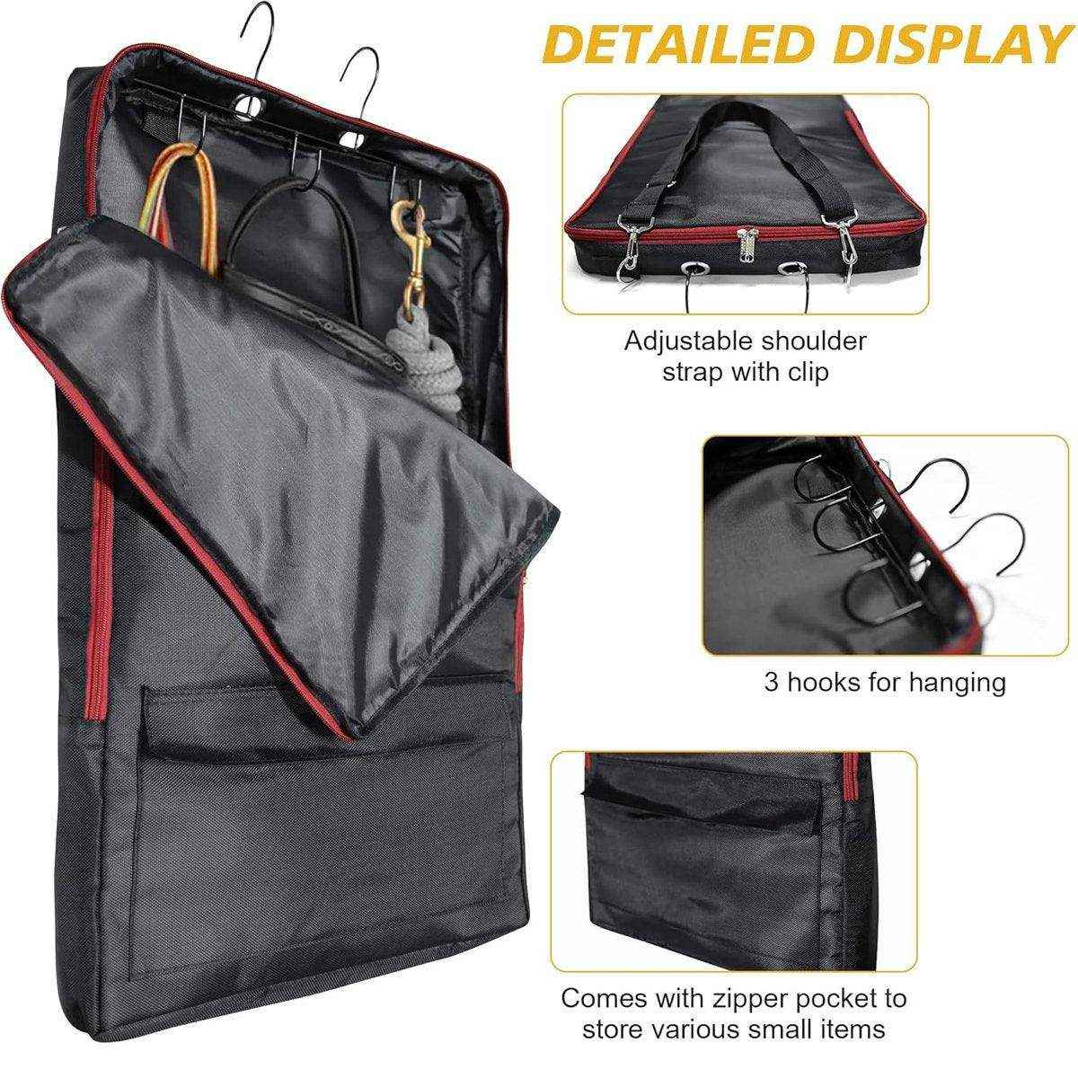 Horse Tack Carry Bag Bridle Halter Bag Pouch Storage Bag Portable Equestrian - Image 8