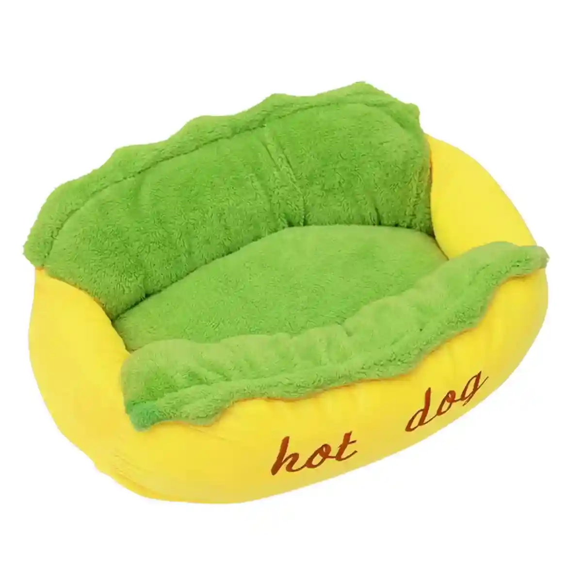 Hot Dog Shape Pet Bed Plush Sofa for Cats & Small Dogs - Image 12