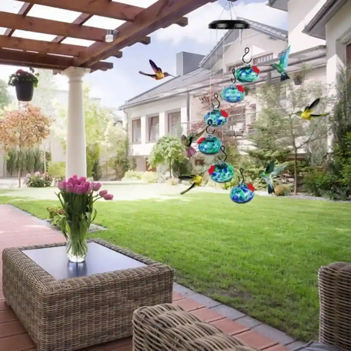 Hanging Hummingbird Feeders - Image 12