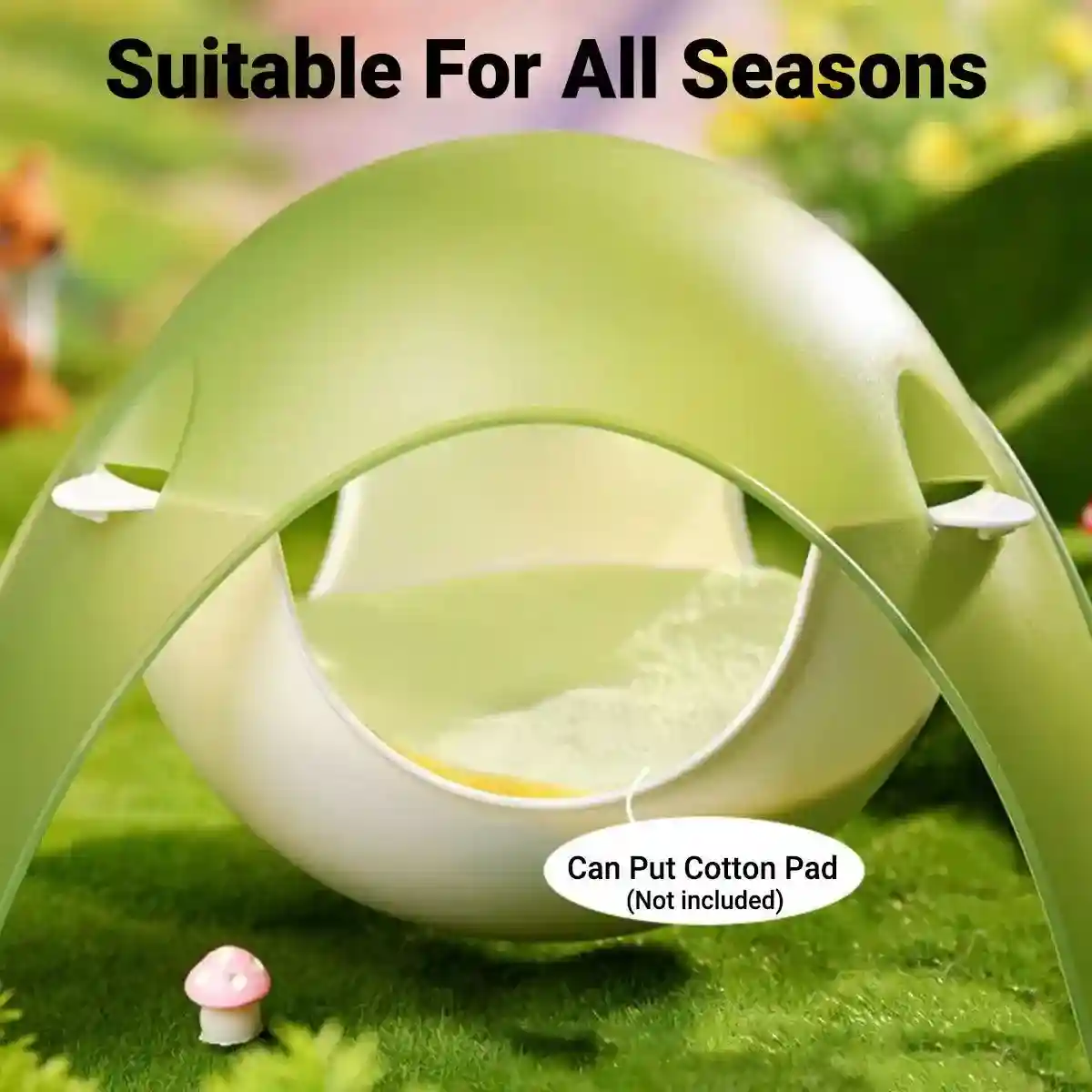 Durable Hummingbird House Space Capsule Bird Shelter for Small Birds - Image 6