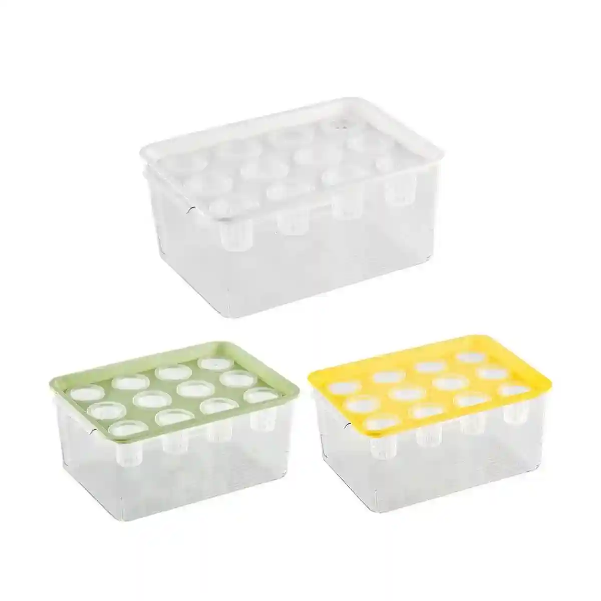Transparent Rectangular Aquarium 12Hole Lid Portable Hydroponic Plant Fish Tank - Image 6