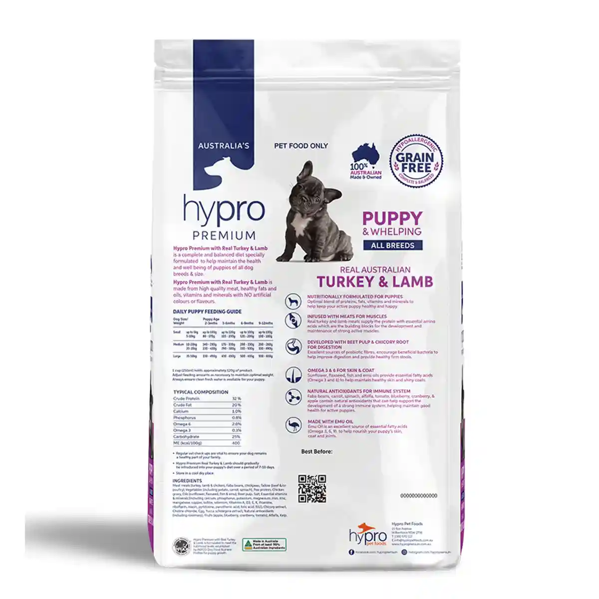 HYPRO PUPPY TURK & LAMB 20KG - Image 5