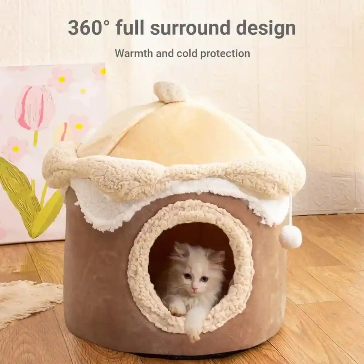 Ice Cream Cat House Bed - Image 2
