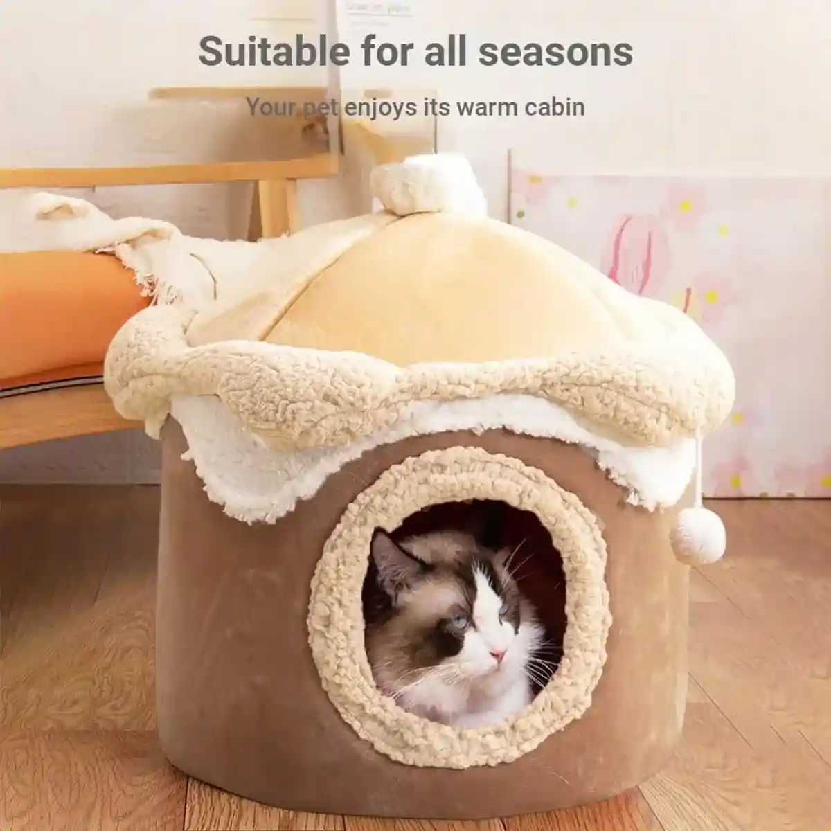 Ice Cream Cat House Bed - Image 4