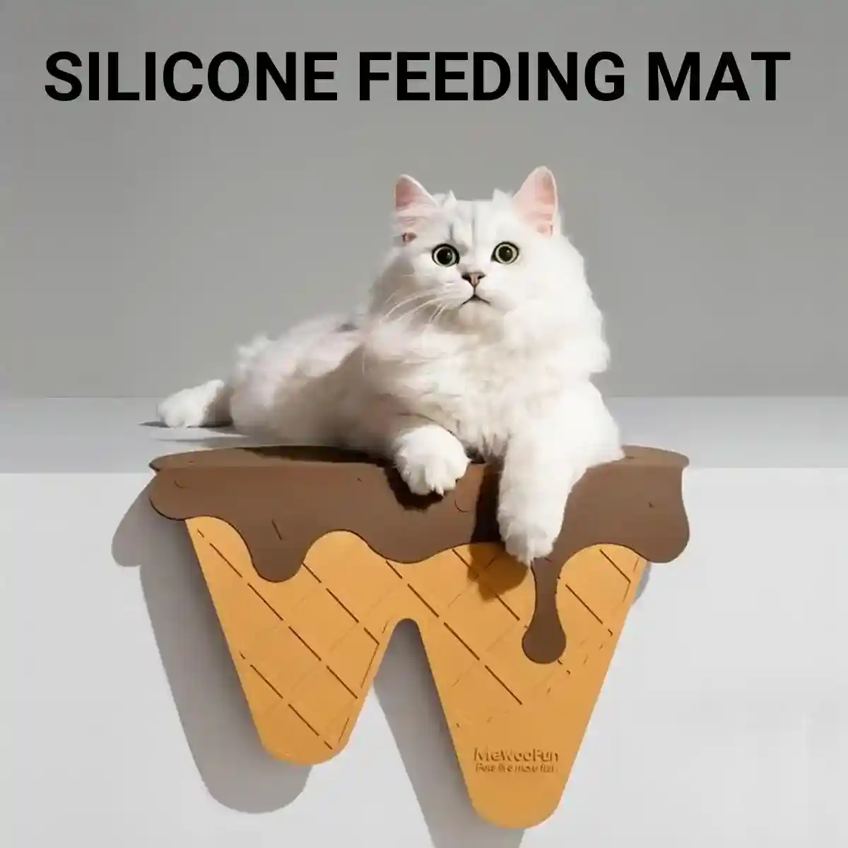 Ice Cream Shaped Tilted Pet Bowl Set for Cats and Small Dogs - Image 5