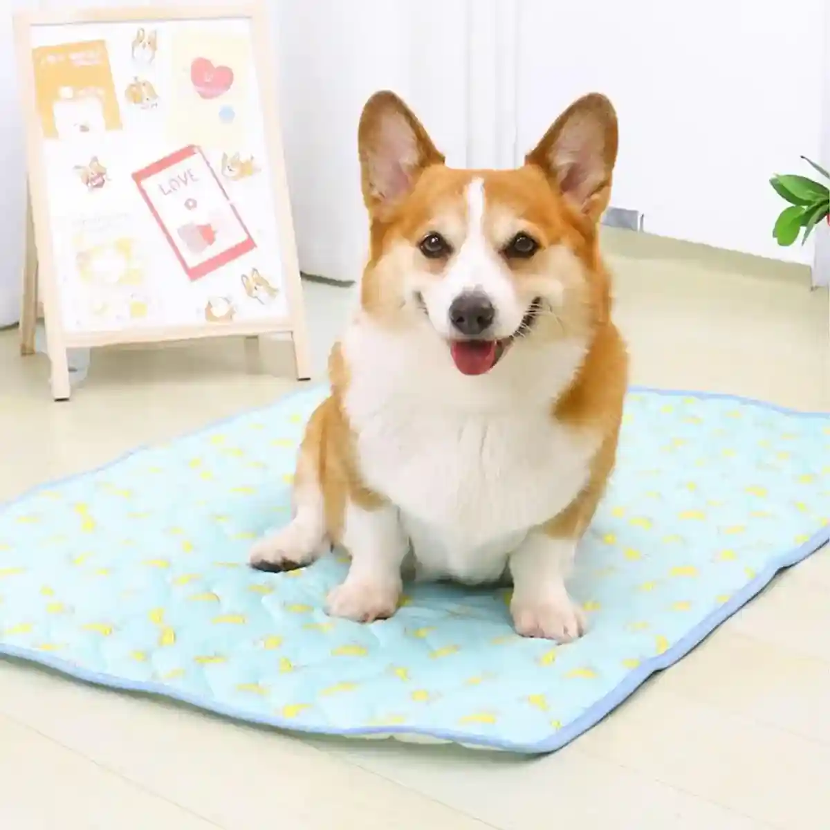 Ice Silk Summer Pad Breathable & Foldable Pet Cooling Mat for Dogs & Cats - Image 10