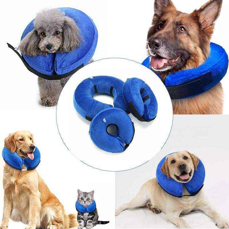 Inflatable Pet Healing Collar - Dog & Cat Medical Protective Cone Jackets - Image 2