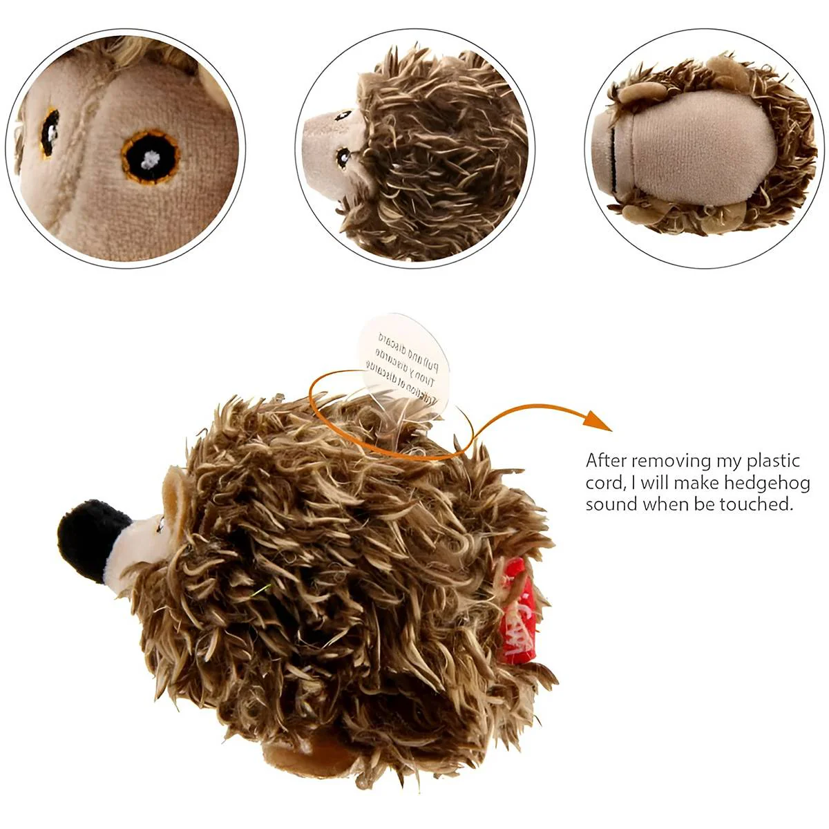 Interactive Cat Toy Hedgehog With Sound - Image 5