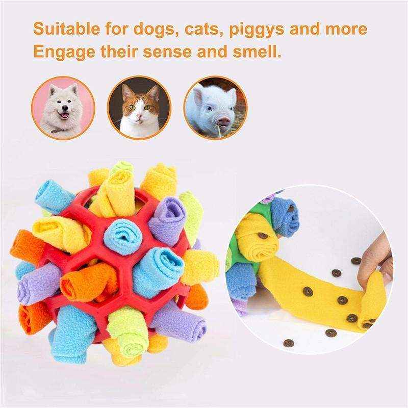 Interactive Dog Ball and Snuffle Mat for Mental Stimulation and Fun Play - Image 11