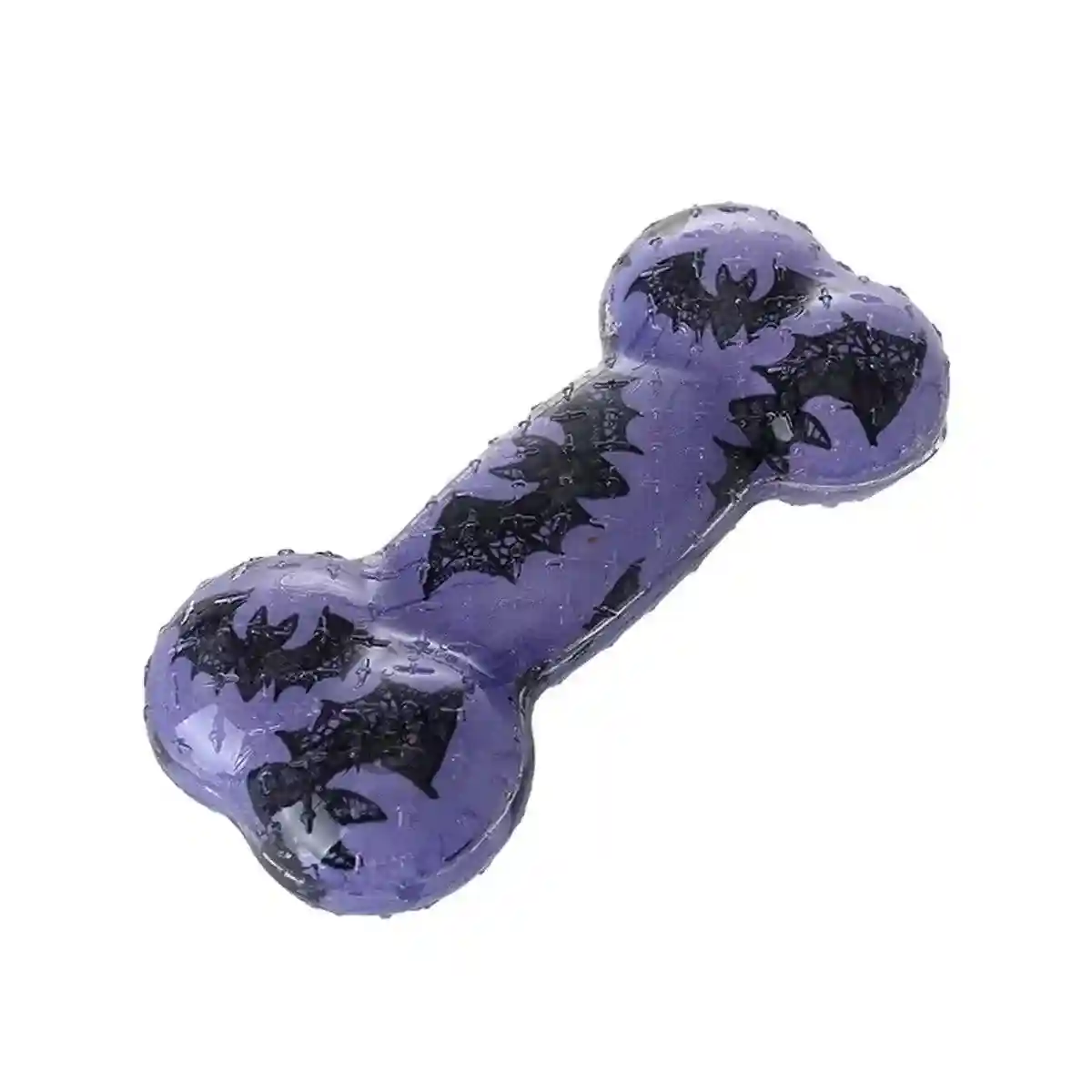 Interactive Dog Bone Chew Toy for Dental Health Durable TPR Material Grey & Blue - Image 14