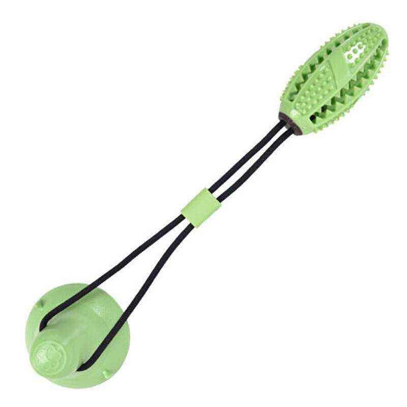 Interactive Floor Suction Cup Dog Chew Toy Dog Tug Toy Green/Blue - Image 13