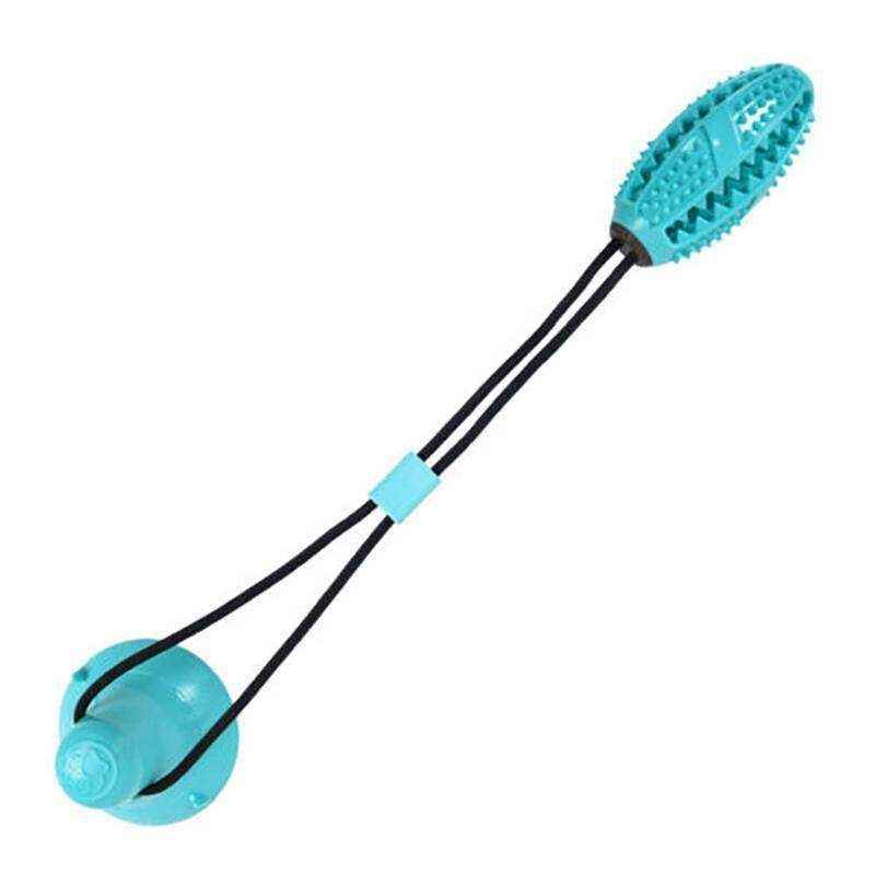 Interactive Floor Suction Cup Dog Chew Toy Dog Tug Toy Green/Blue - Image 14
