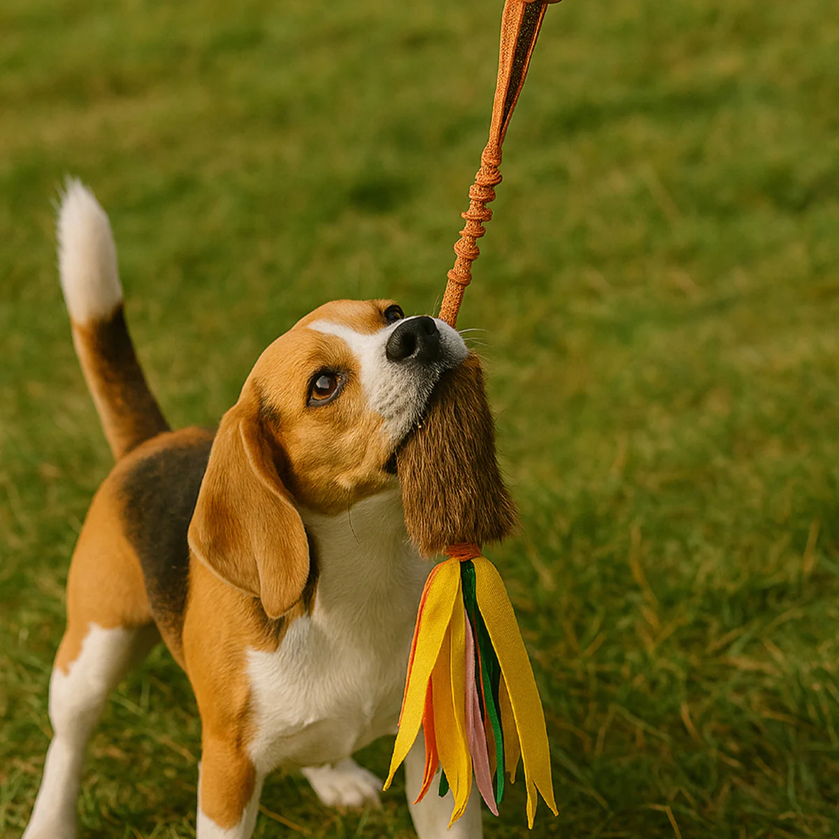 Interactive Dog Chew Toy With Rope And Tassel - Image 4