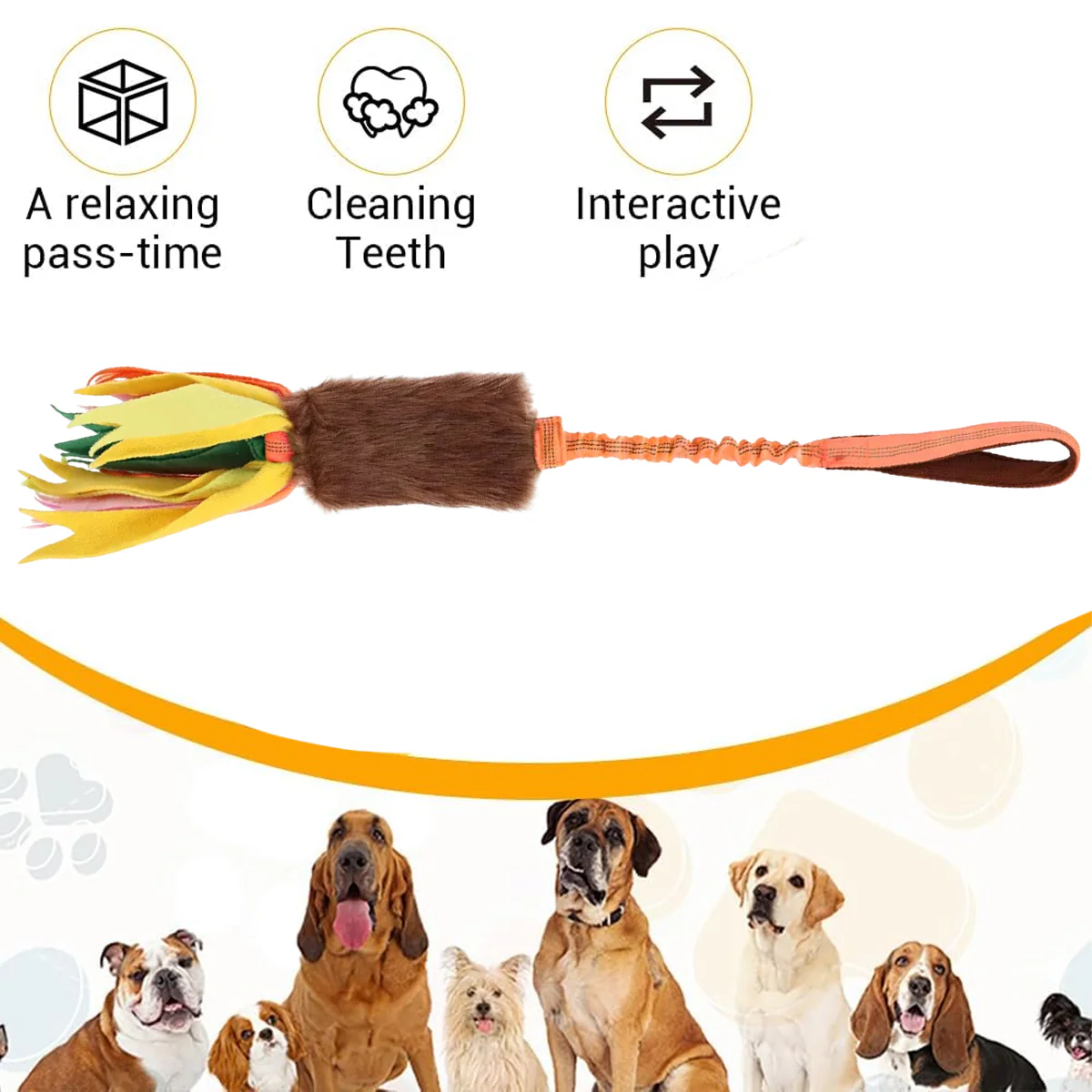 Interactive Dog Chew Toy With Rope And Tassel - Image 9