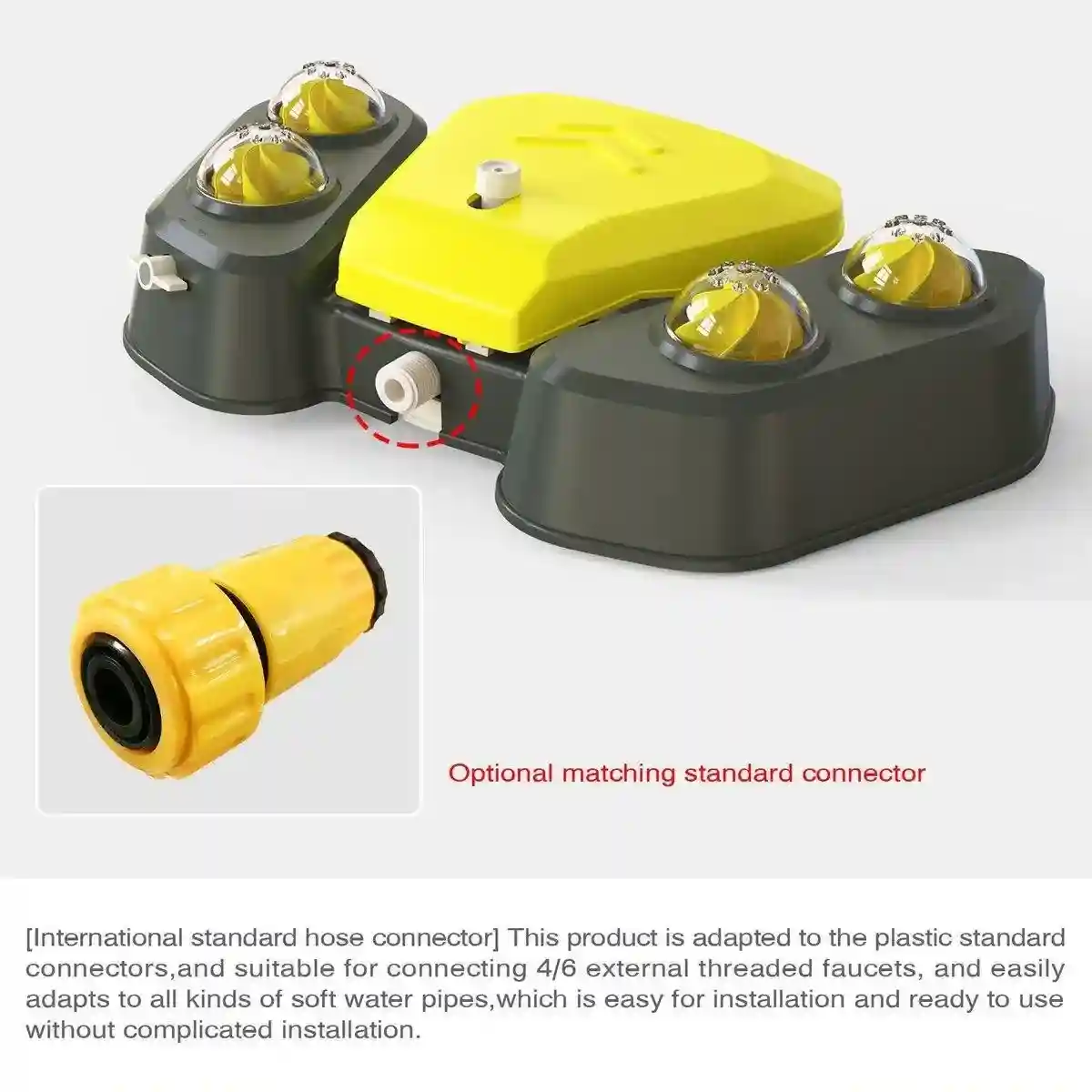 Interactive Dog Water Spray Toy Outdoor Pet Fountain & Sprinkler System - Image 10