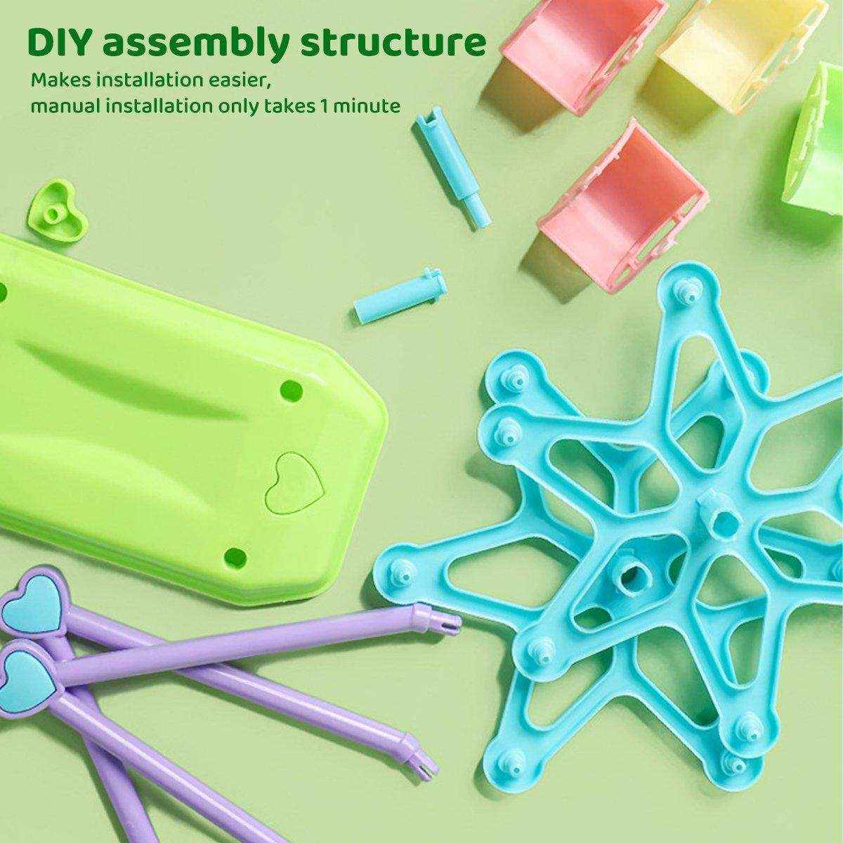 Interactive Ferris Wheel Snack Box Bird Toy Bird Feeder - Image 11