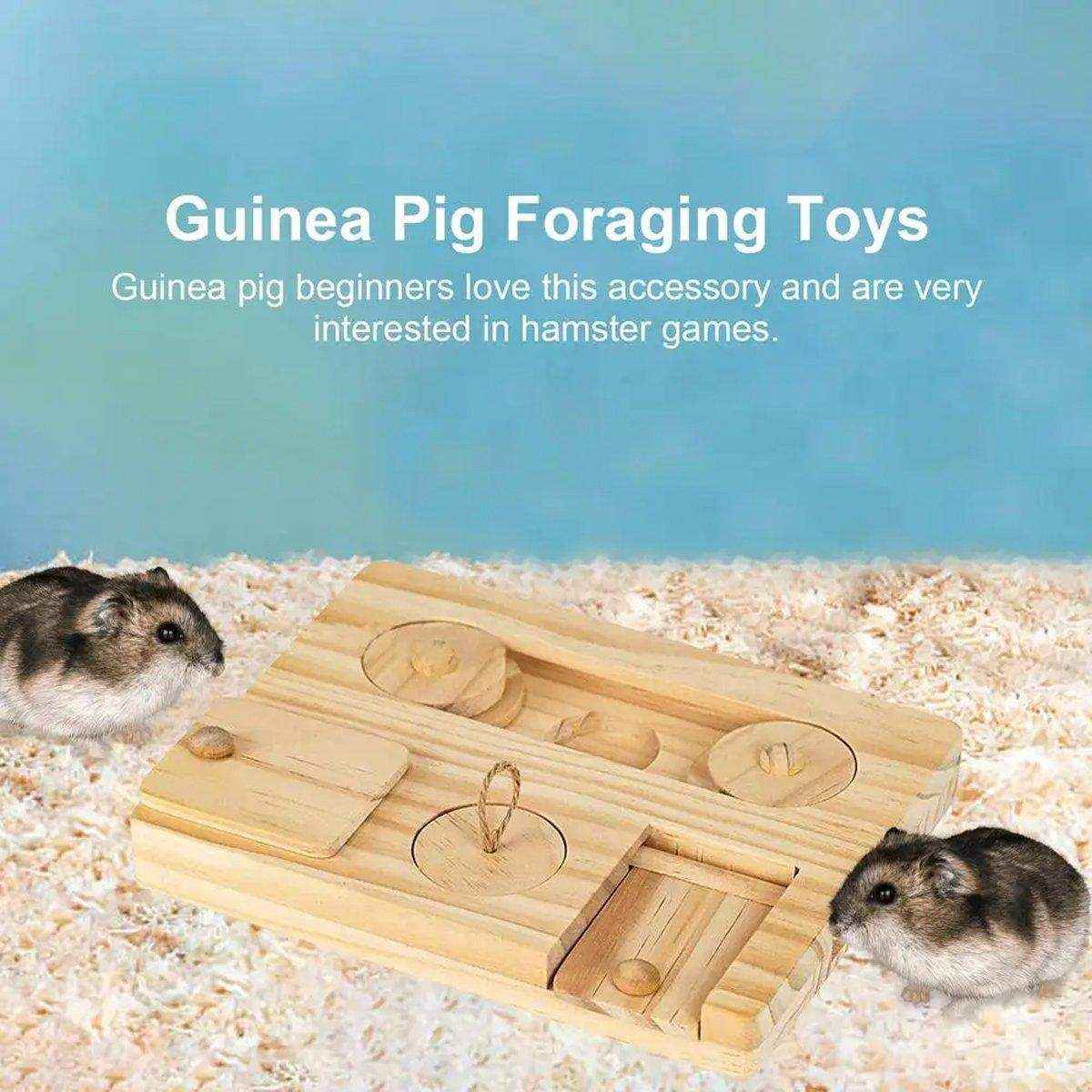 Hamster Feeder Snack Tray Pet Supplies Hidden Foraging Toy for Small Pets - Image 12