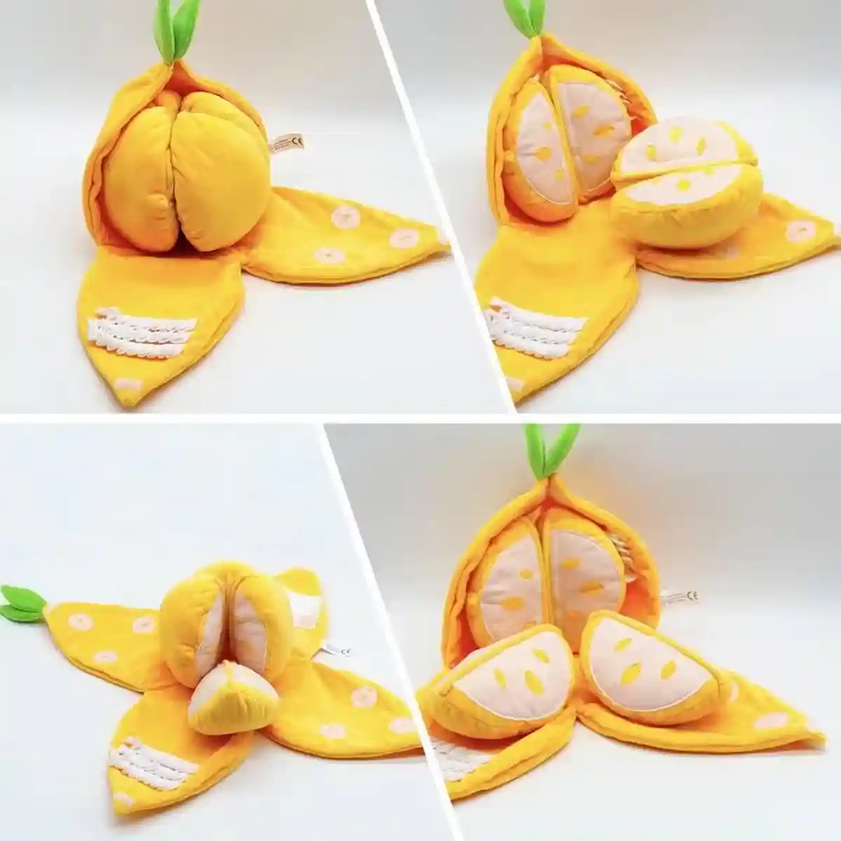 Interactive Orange Plush Snuffle Toy for Dogs - Image 7