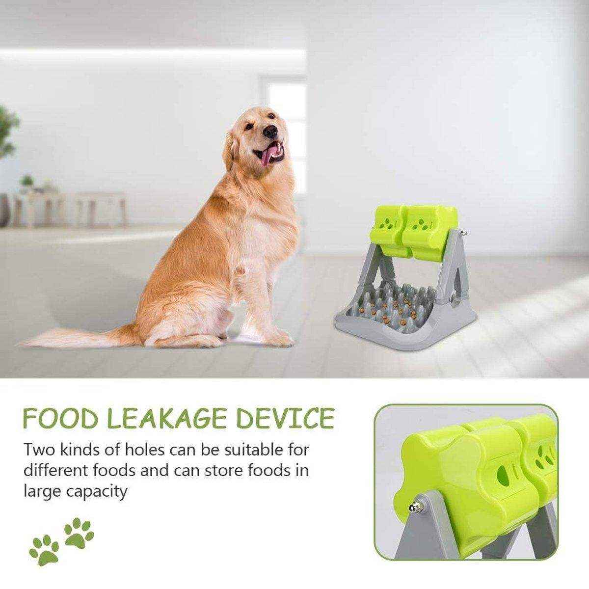 Interactive Pet Food Dispensing Roller Toy Slow Feeder for Dogs & Cats - Image 5