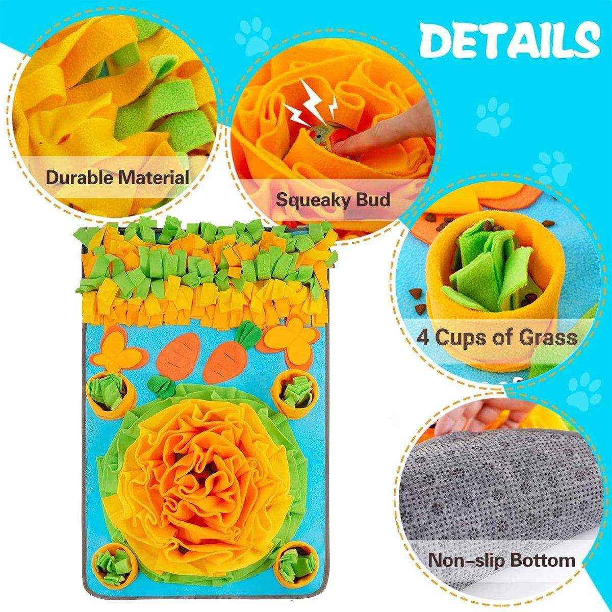 Interactive Pet Sniff Mat Dog Snuffle Toys for Slow Feeding and Mental Stimulation - Image 10