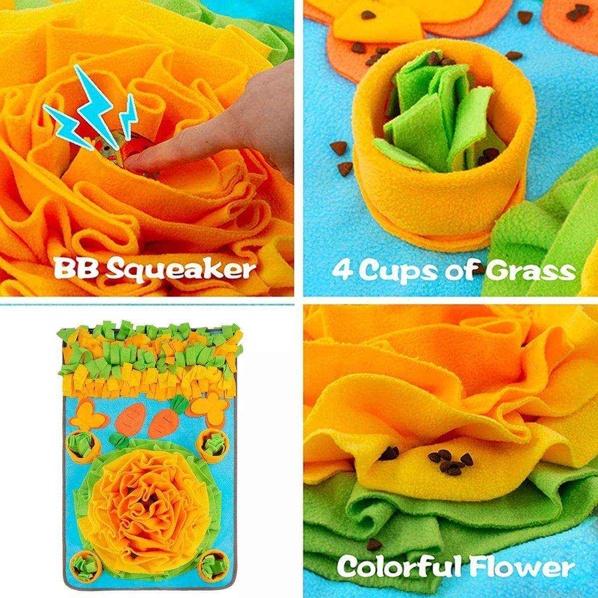 Interactive Pet Sniff Mat Dog Snuffle Toys for Slow Feeding and Mental Stimulation - Image 12