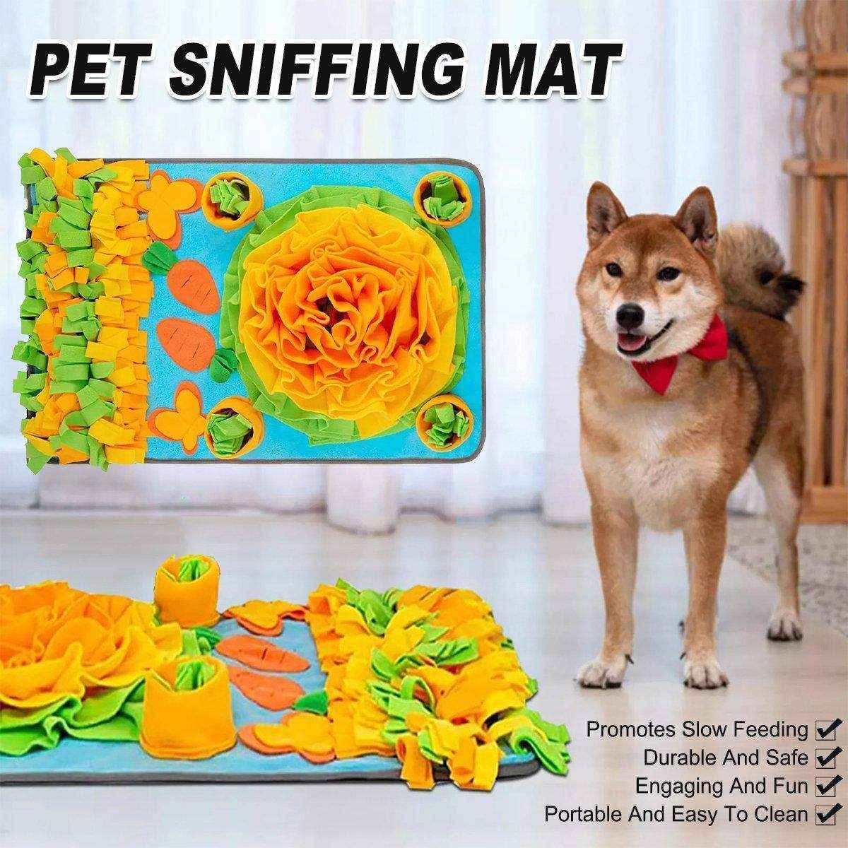 Interactive Pet Sniff Mat Dog Snuffle Toys for Slow Feeding and Mental Stimulation - Image 2