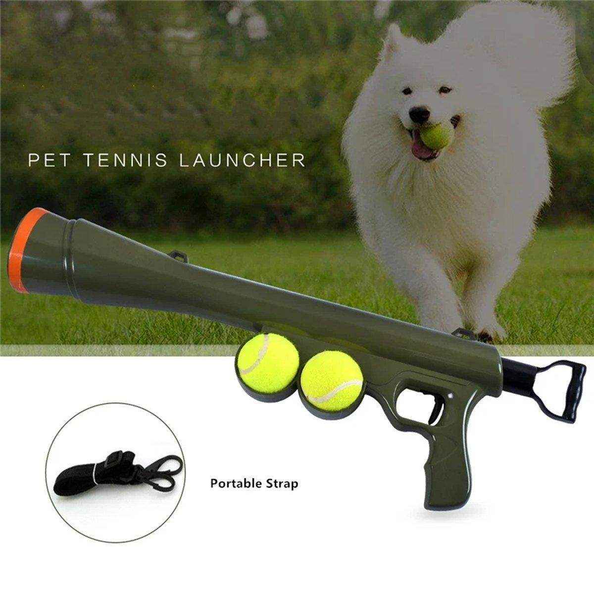 Interactive Pet Tennis Ball Launcher Toy - Image 3