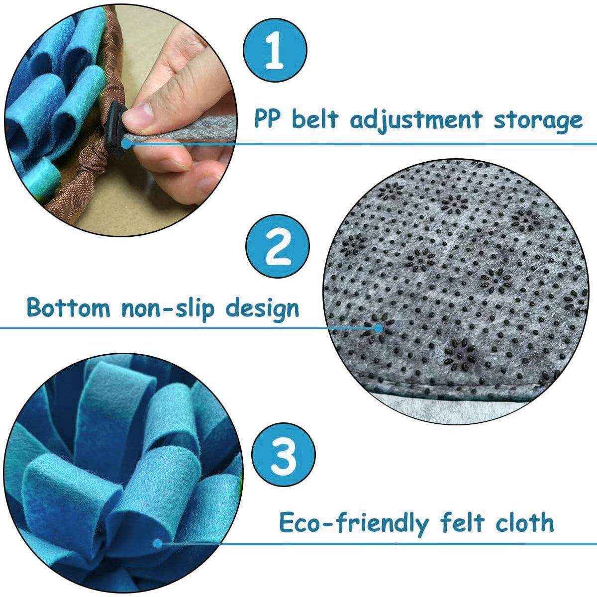 Interactive Snuffle Mat for Dogs Slow Feeding and Mental Stimulation - Image 9