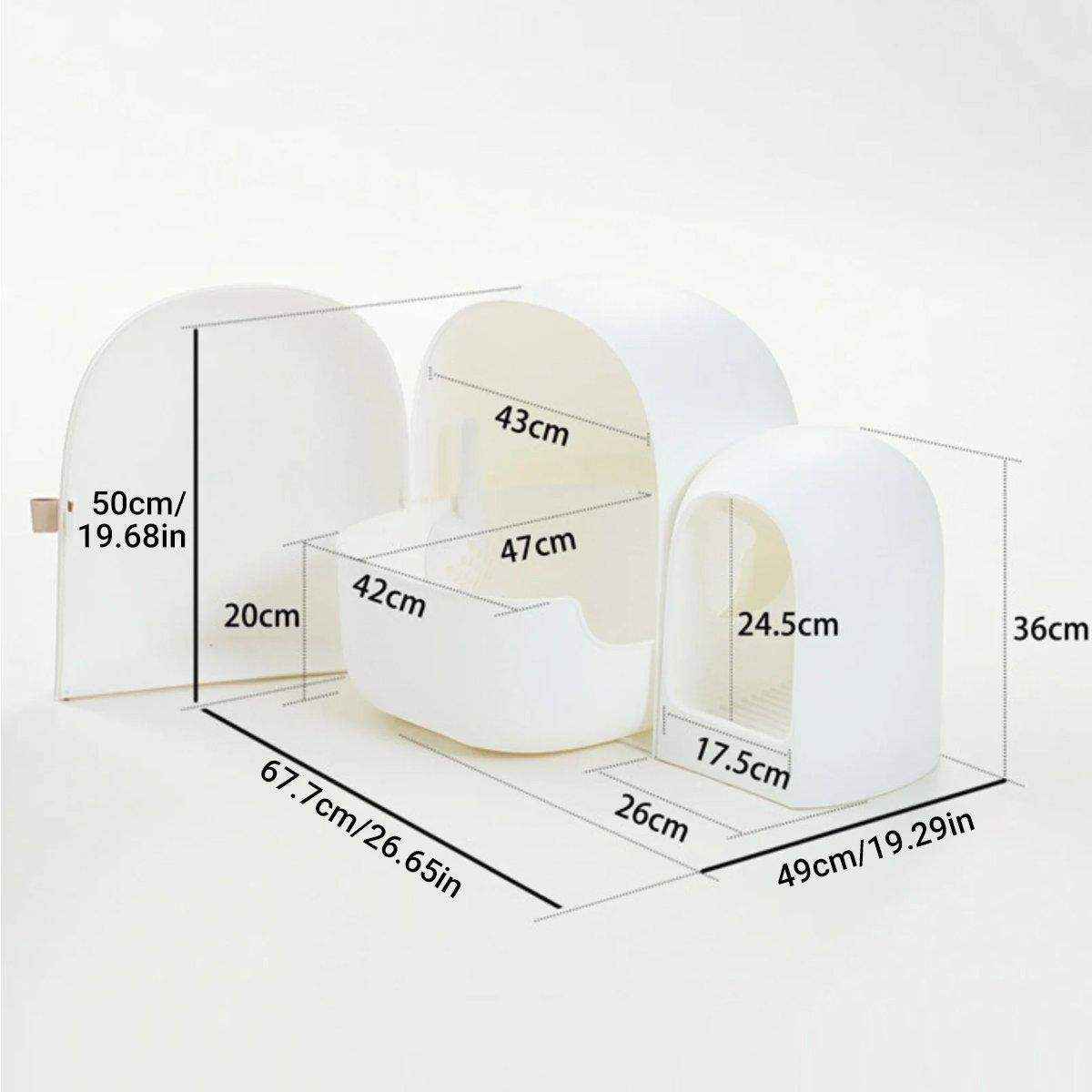 Kitty Litter Box Cat Litter Box MAX Spacious & Eco-Friendly - Image 16