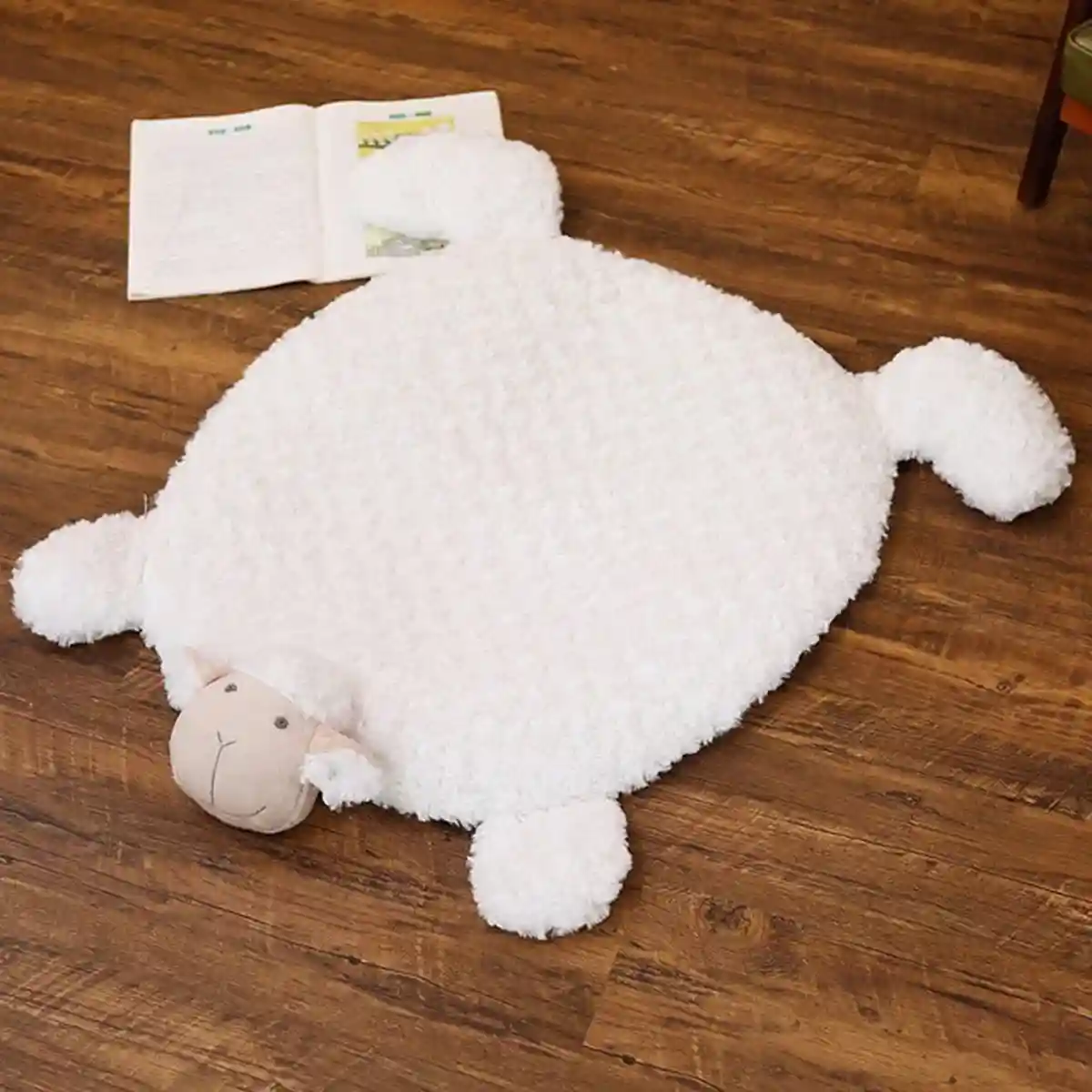 Lamb Pet Sleeping Mat Soft Fluffy Bed for Cats and Small Dogs - Image 11
