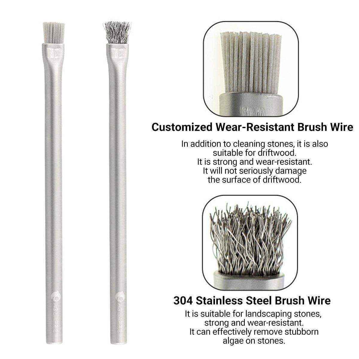 Landscape Stone Cleaning Brush Algae Brush Water And Grass Landscape Brush - Image 6