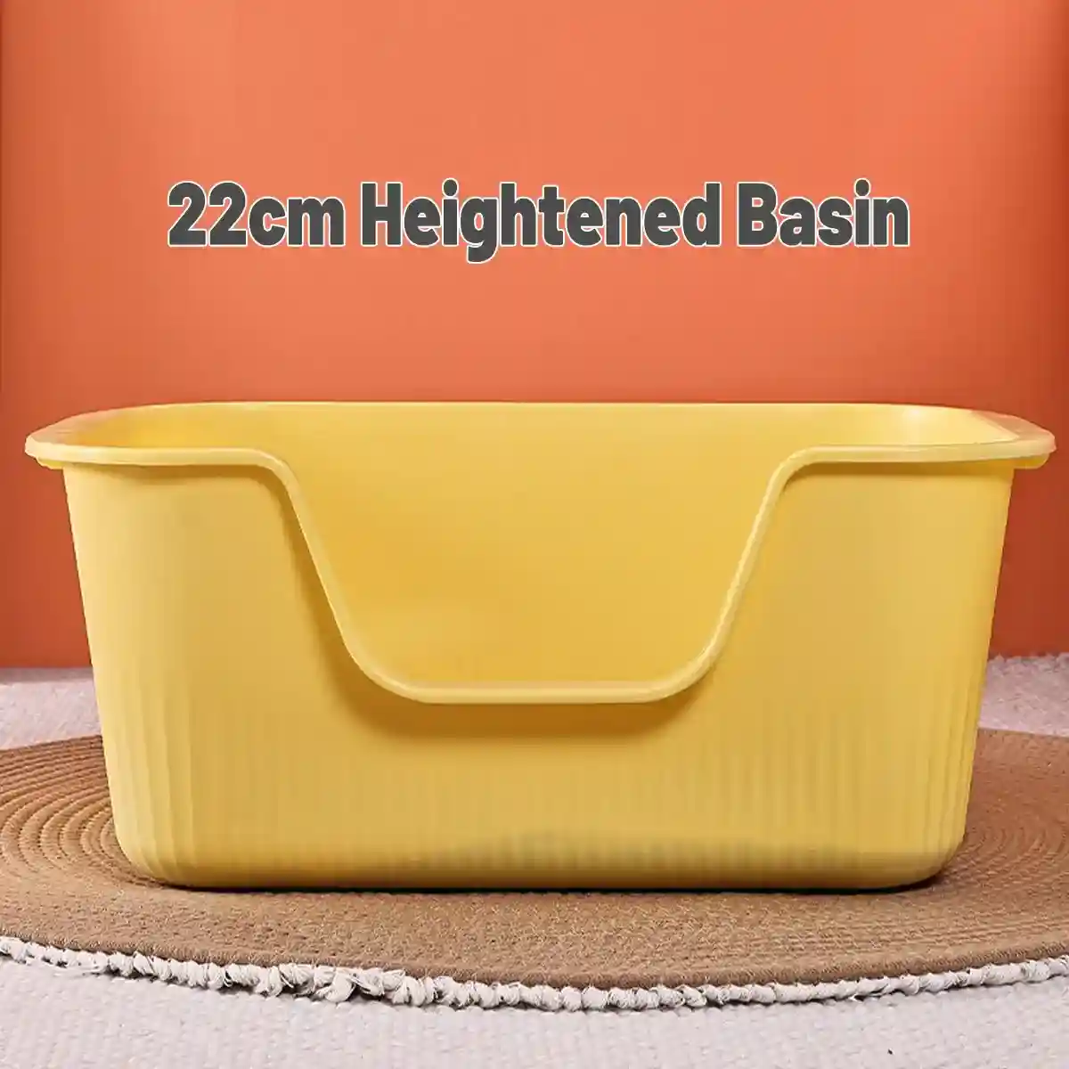 Semi-Enclosed Large Cat Litter Box for Multiple Cats Up to 15kg - Image 10