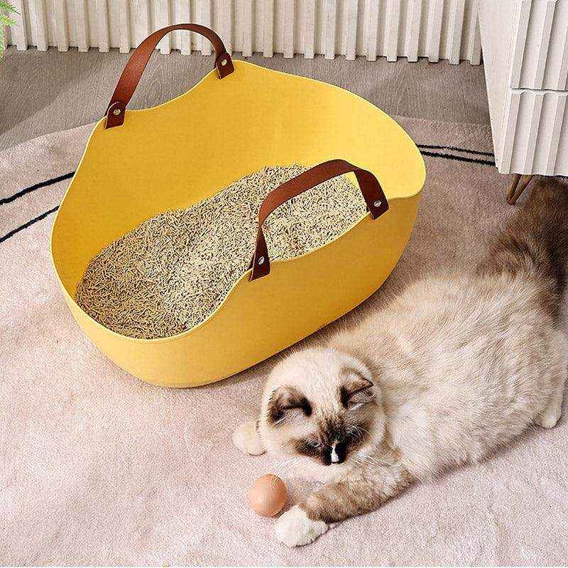 High-Sided Travel Solution with Portable Litter Box for Cats - Image 10