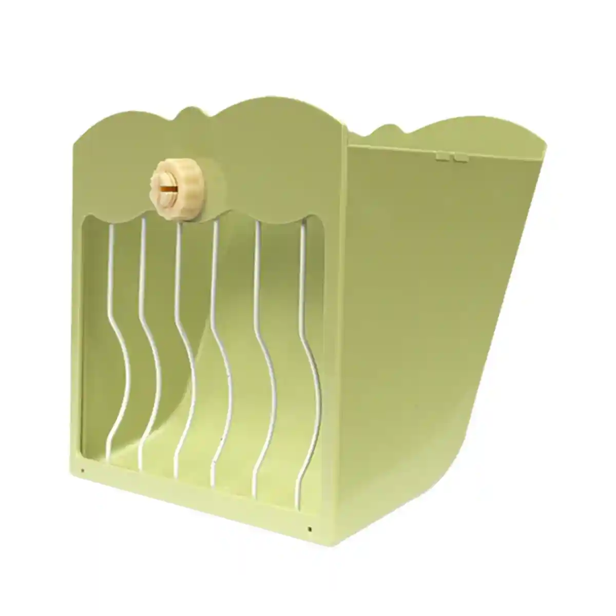 Large Capacity Hay Feeder For Rabbits Steel Mesh Design 25x21x13cm - Image 22
