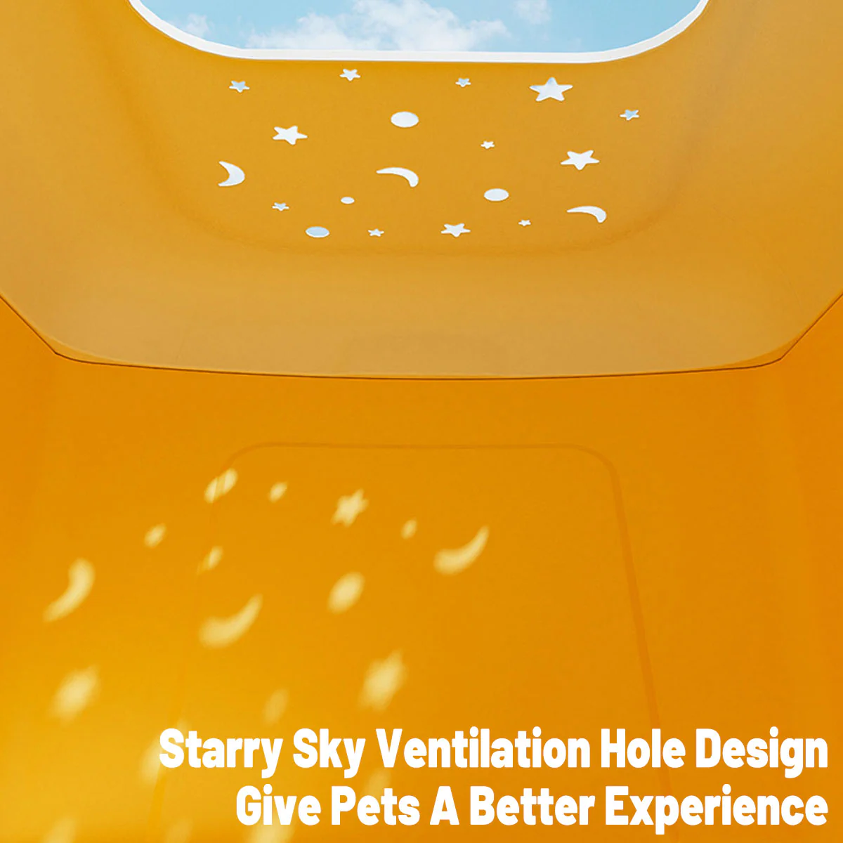 Large Semi-Enclosed Cat Litter Box With Door - Image 11