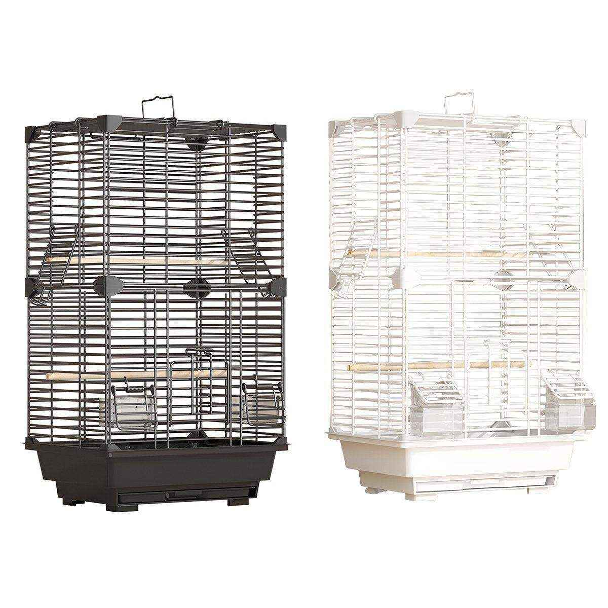 Spacious Large Villa Metal Bird Cage for Small to Medium - Image 2