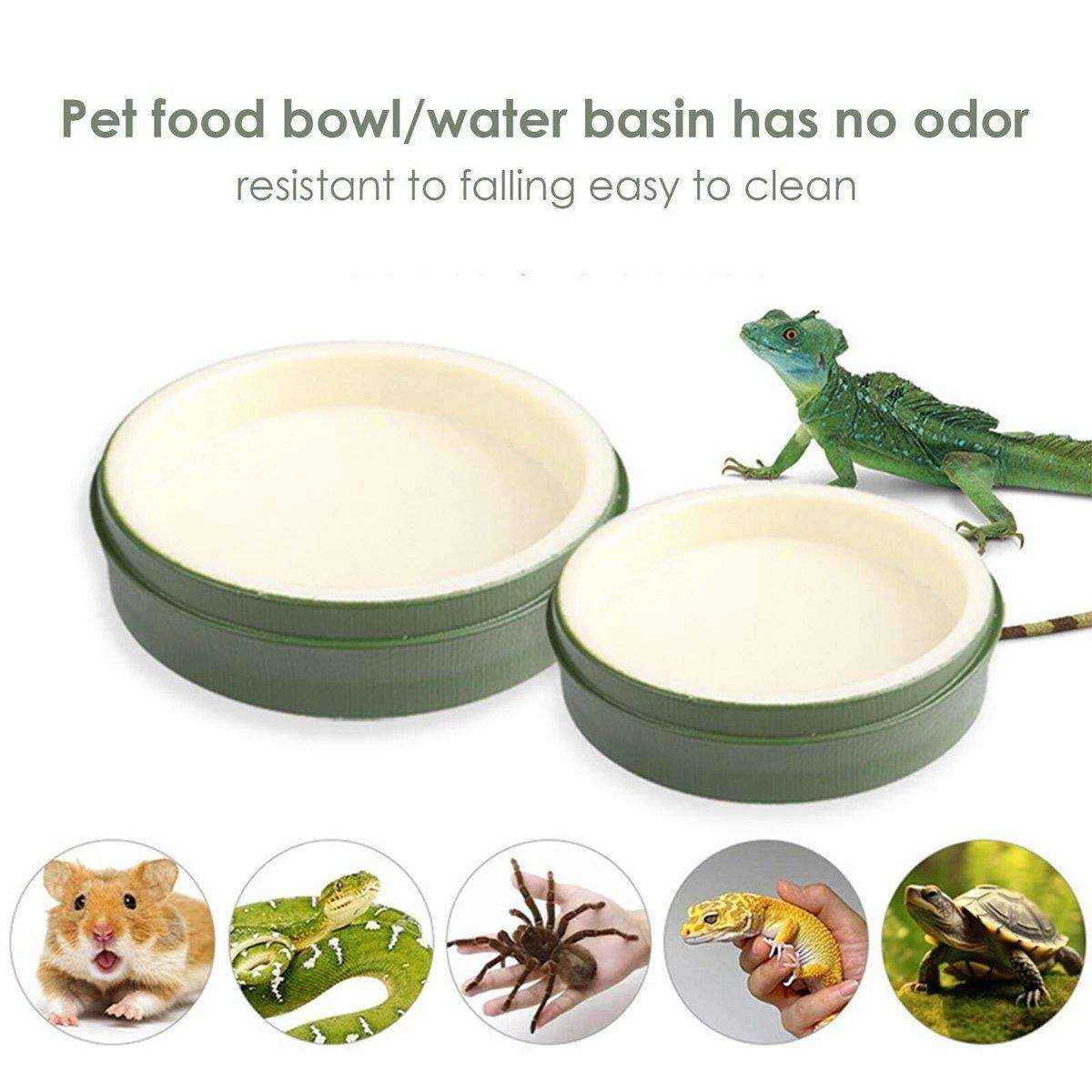 Reptile Feeding Dish Reptile Water Bowl - Image 10
