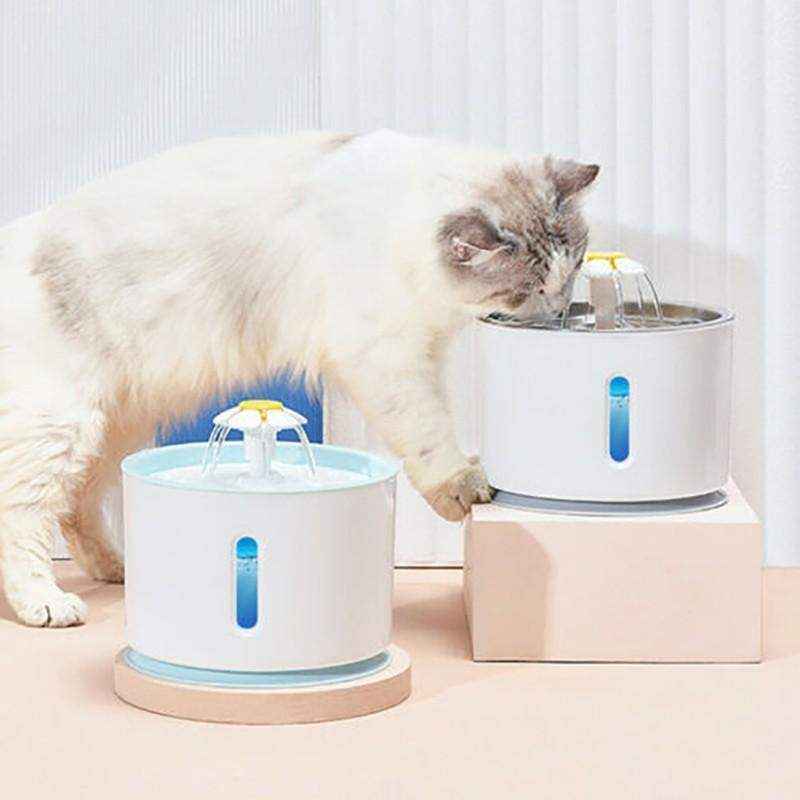 LED Pet Water Fountain 2.4L Water Fountain for Cats and Dogs - Image 4