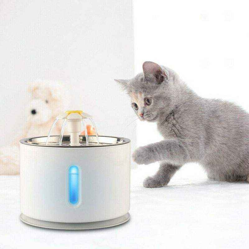 LED Pet Water Fountain 2.4L Water Fountain for Cats and Dogs - Image 9