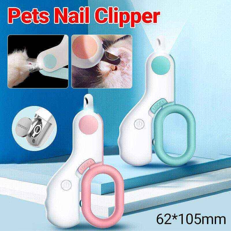 LED Pet Nail Clippers with Light - Safe & Precise Dog and Cat Clippers - Image 4