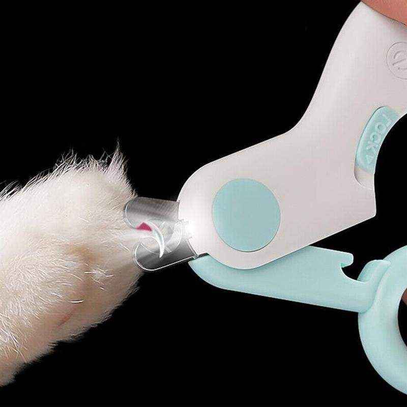 LED Pet Nail Clippers with Light - Safe & Precise Dog and Cat Clippers - Image 8