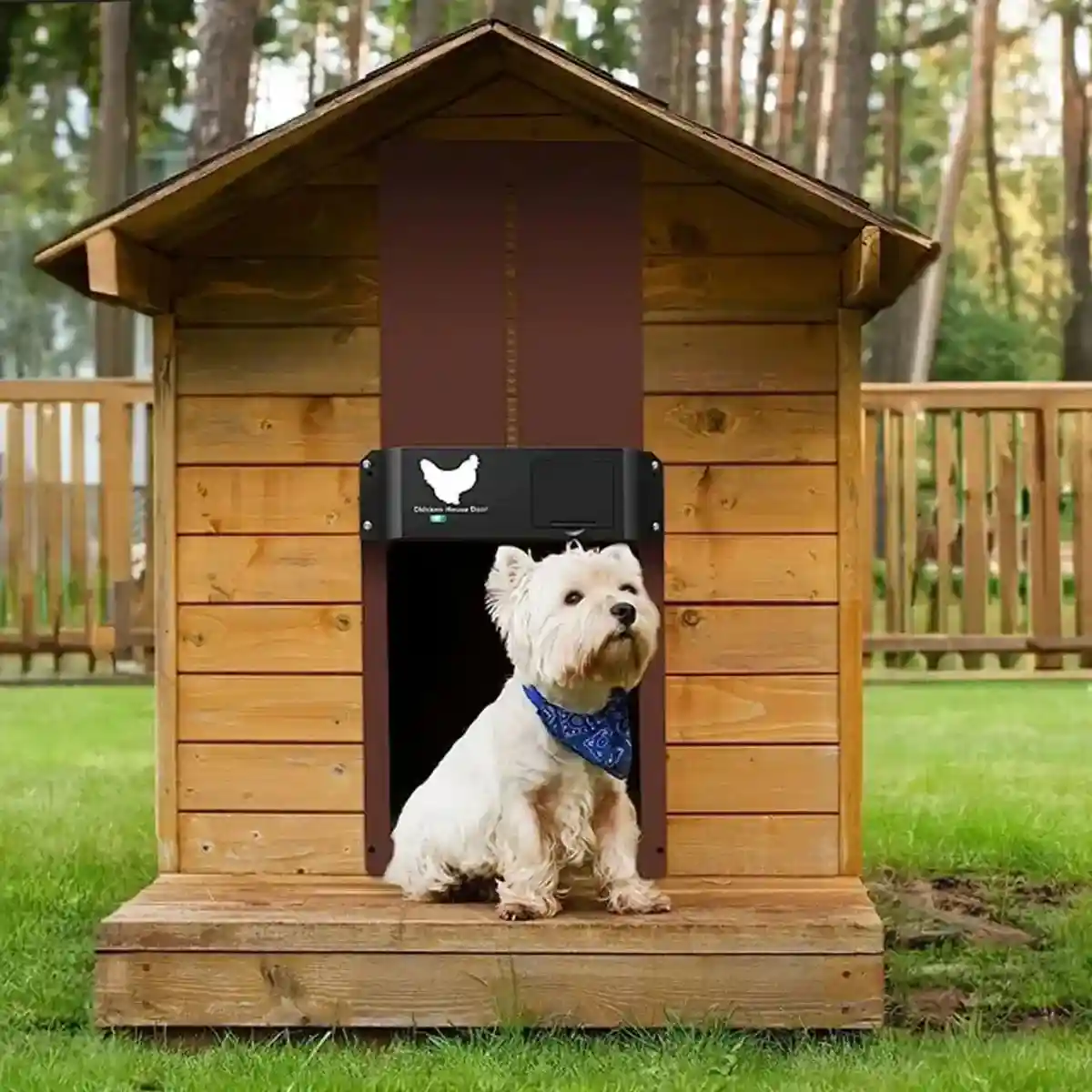 Light Sensor Automatic Chicken Coop Door Battery Powered & Waterproof - Image 11