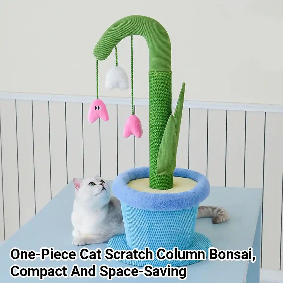 Lily of the Valley Cat Scratch Post - Image 5