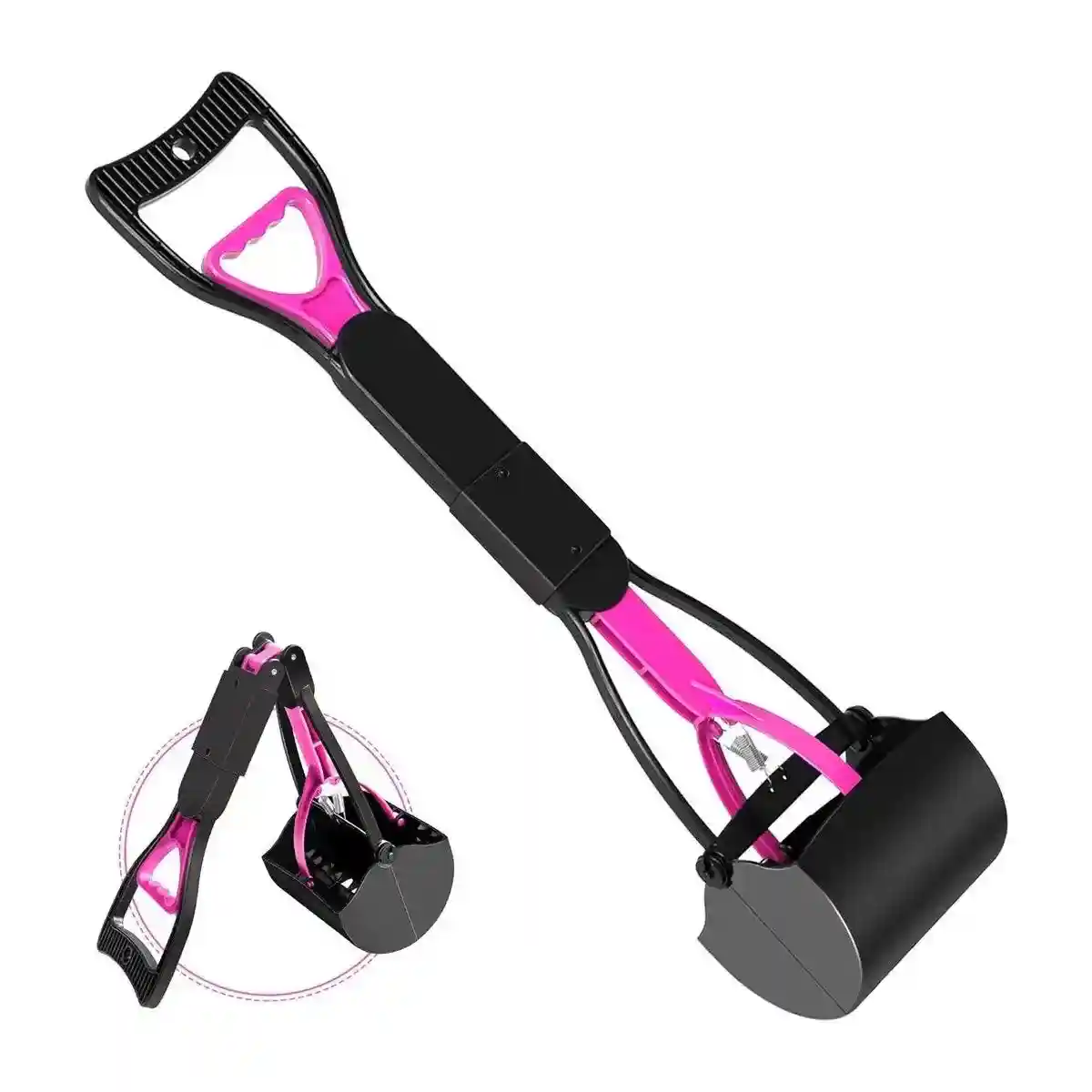 Long Handle Pet Toilet Picker Ergonomic Waste Scooper for Easy Cleanup - Image 7