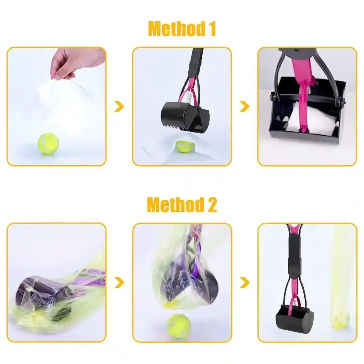 Long Handle Pet Toilet Picker Ergonomic Waste Scooper for Easy Cleanup - Image 8