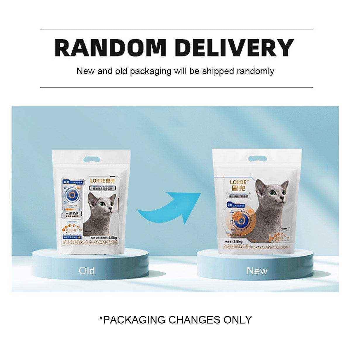 LORDE 2.5/2.6KG Pet Mixed Deodorant Cat Litter / Tofu Corn Cat Litter - Image 19