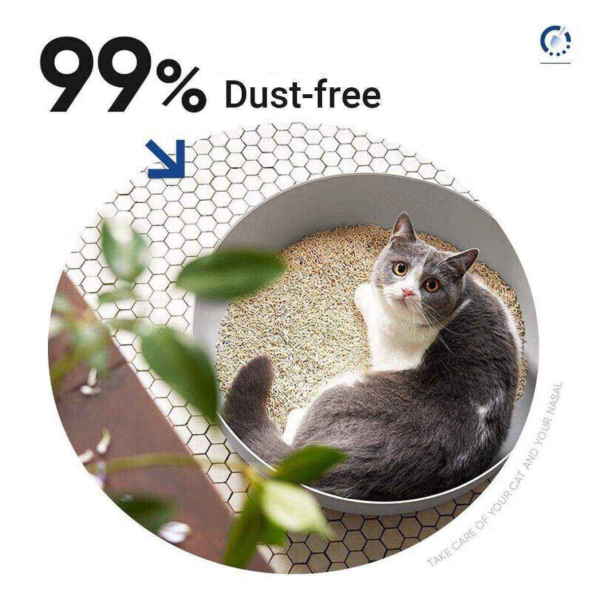 LORDE 2.5/2.6KG Pet Mixed Deodorant Cat Litter / Tofu Corn Cat Litter - Image 8