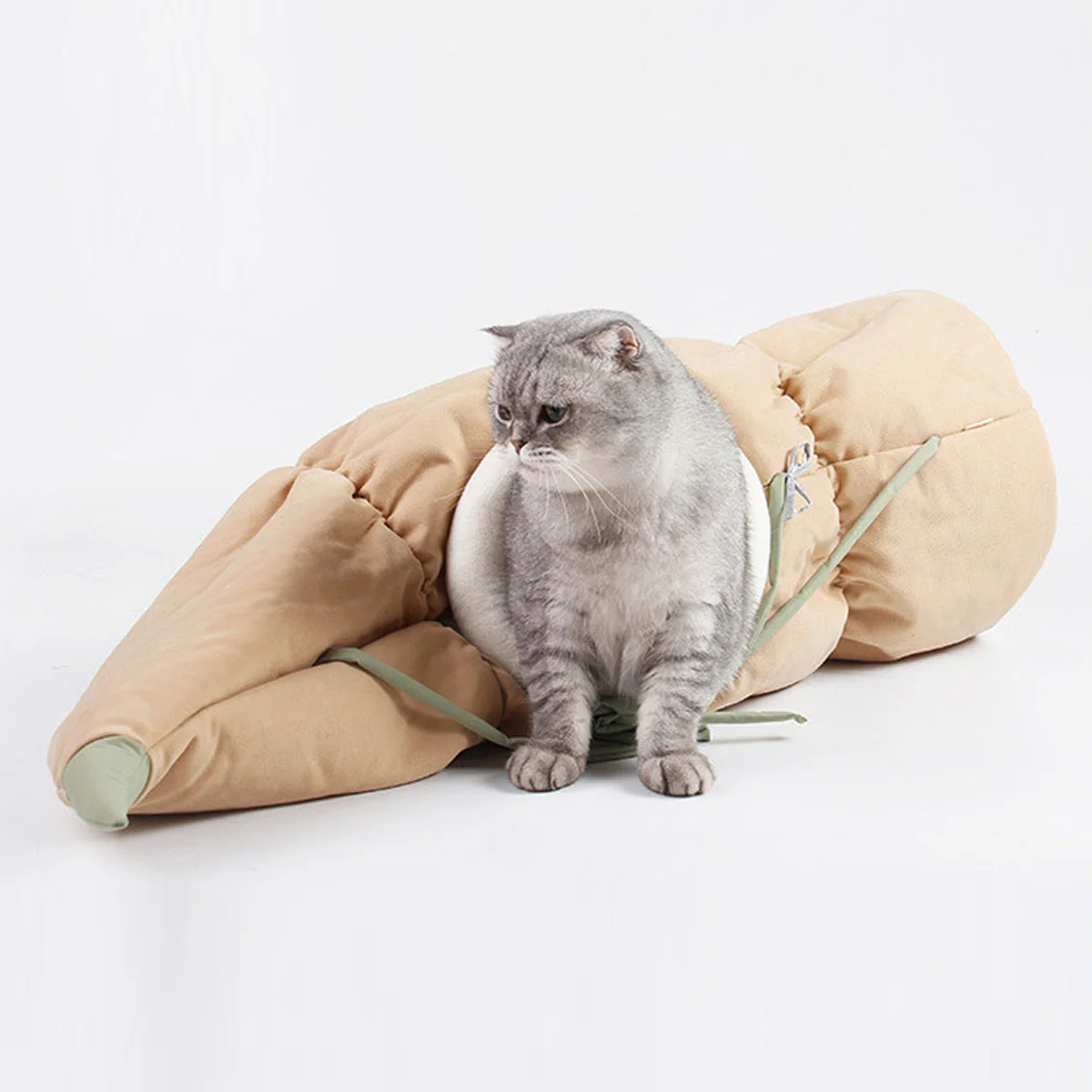 Lotus Root Shape Cat Tunnel Toy Durable Warm for Pet Indoor Play Hide Seek Use - Image 9